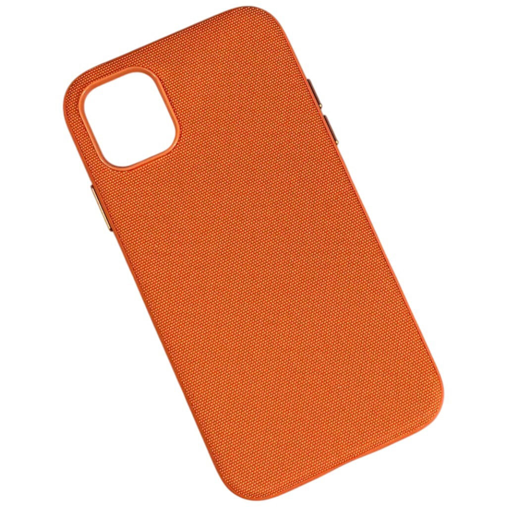 Чохол (накладка) Apple iPhone 15, Thech Woven, Помаранчевий - № 1 Чохол (накладка) Apple iPhone 15, Thech Woven, Помаранчевий - № 1