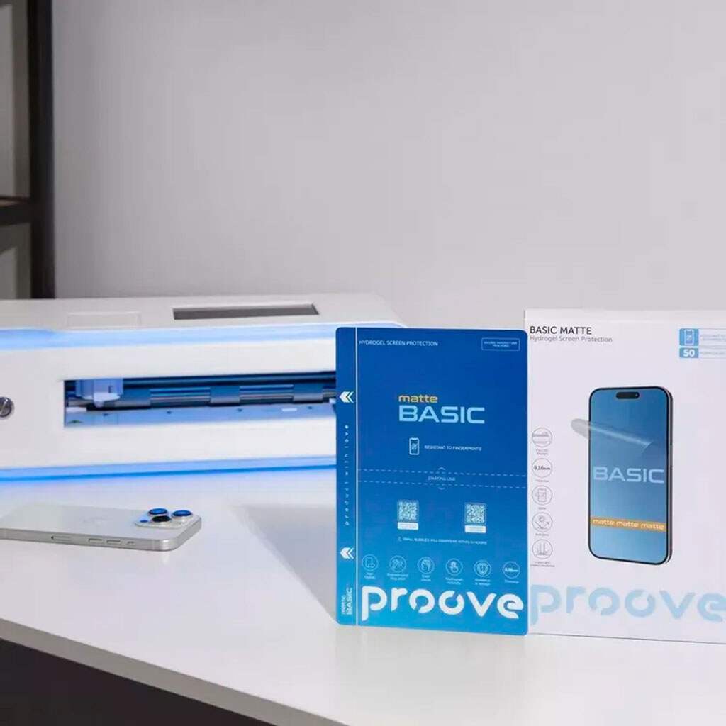 Пленка для плоттера Proove BASIC Matte, Proove, Гидрогелевая - № 3 Пленка для плоттера Proove BASIC Matte, Proove, Гидрогелевая - № 3
