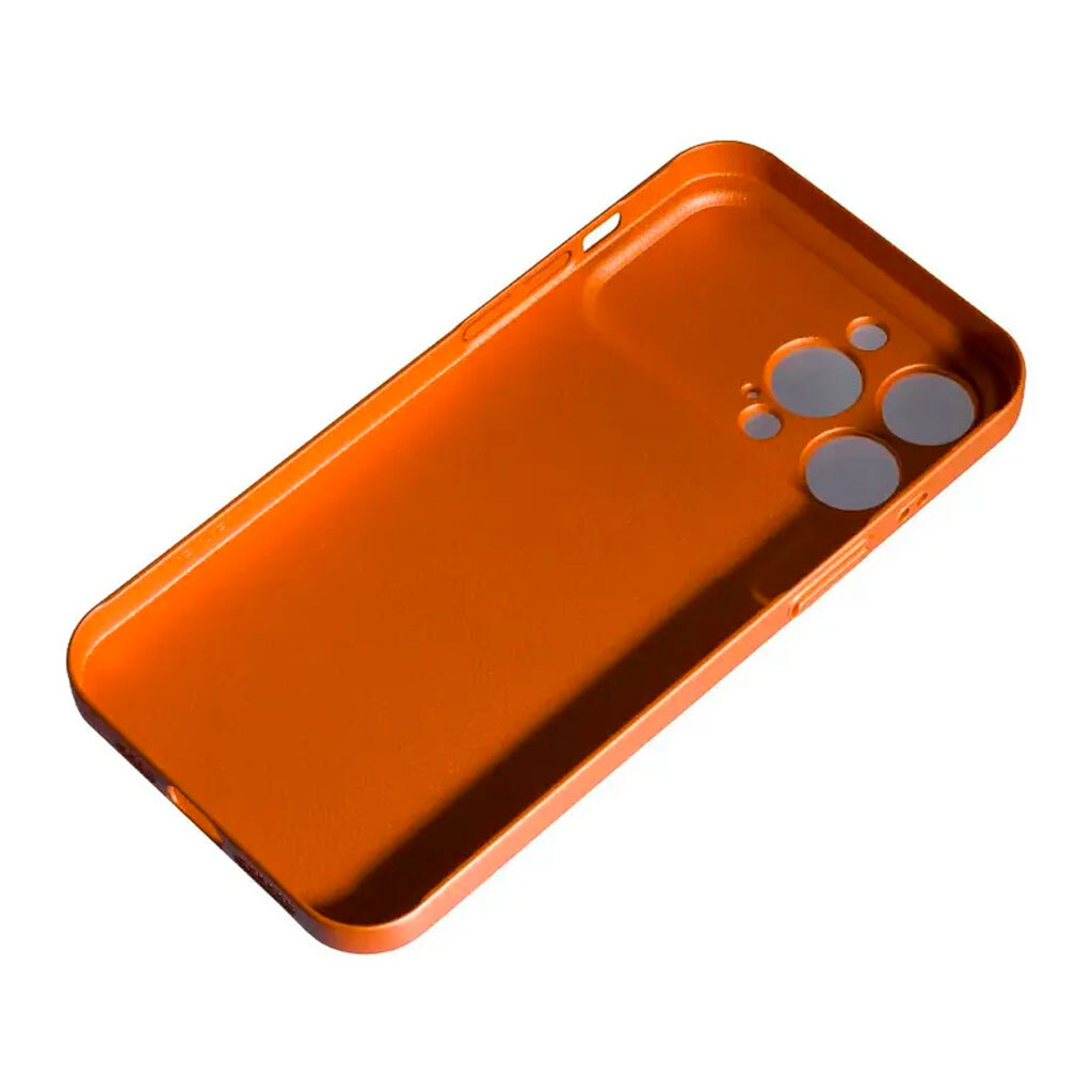 Чехол (накладка) Apple iPhone 16 Pro Max, MagSafe, 17 Style, Оранжевый - № 2 Чехол (накладка) Apple iPhone 16 Pro Max, MagSafe, 17 Style, Оранжевый - № 2