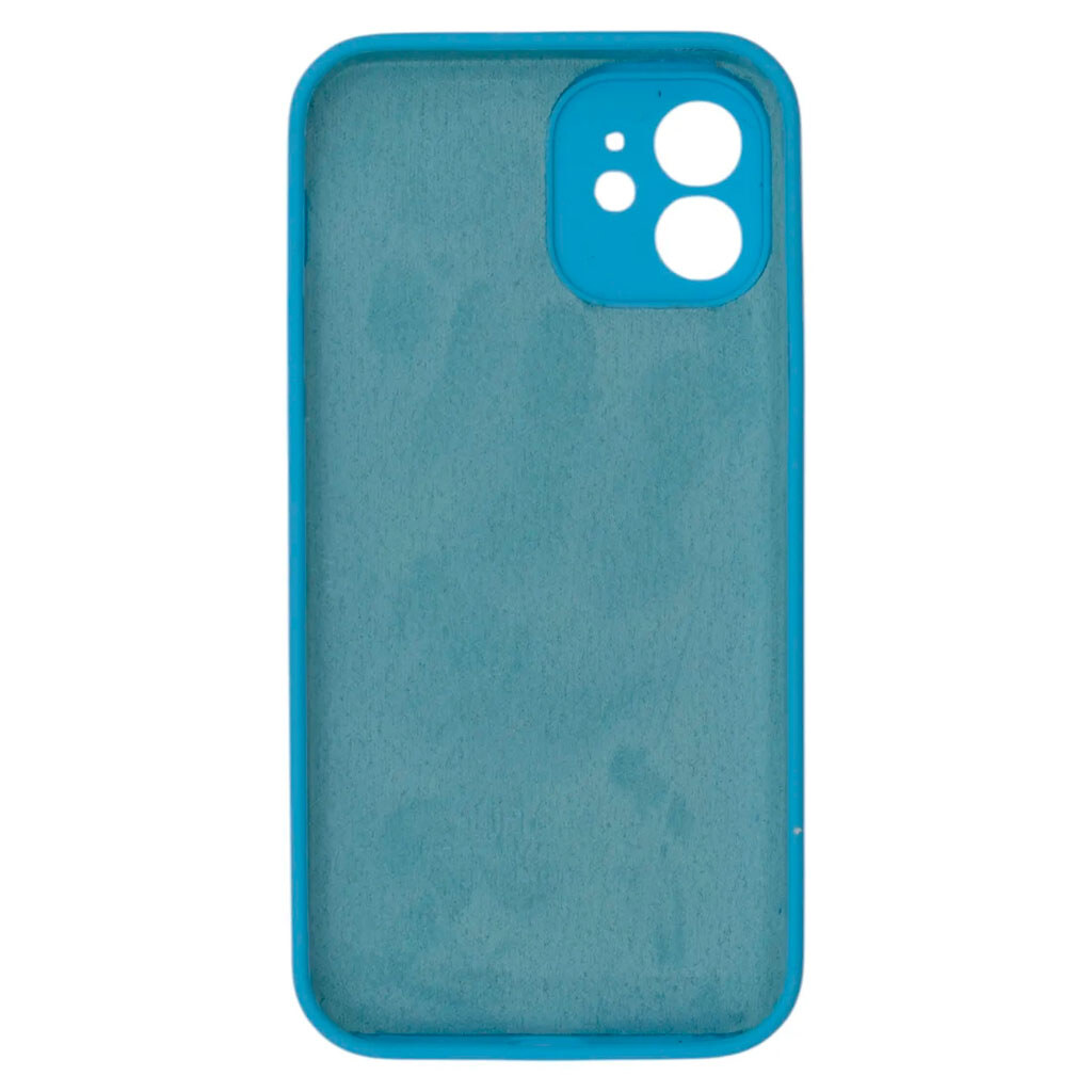 Чохол (накладка) Apple iPhone 12, Original Soft Case, Light Blue, Блакитний - № 2 Чохол (накладка) Apple iPhone 12, Original Soft Case, Light Blue, Блакитний - № 2