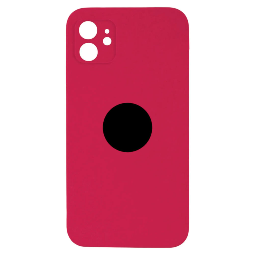 Чехол (накладка) Apple iPhone 12, Original Soft Case, Maroon, Бордовый - № 1 Чехол (накладка) Apple iPhone 12, Original Soft Case, Maroon, Бордовый - № 1