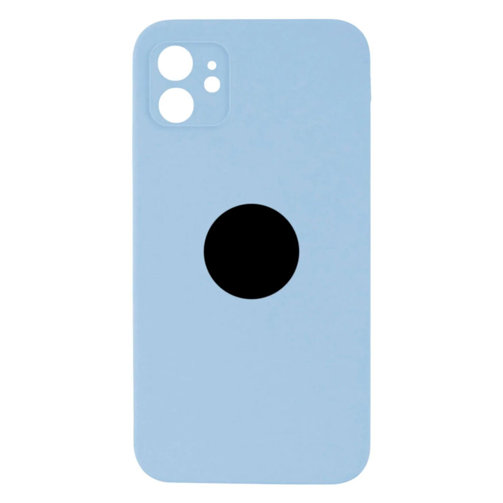 Чохол (накладка) Apple iPhone 12, Original Soft Case, Mist Blue, Блакитний - № 1 Чохол (накладка) Apple iPhone 12, Original Soft Case, Mist Blue, Блакитний - № 1