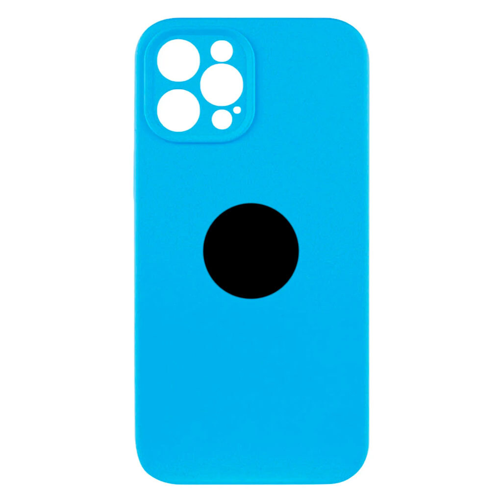 Чехол (накладка) Apple iPhone 13 Pro, Original Soft Case, Light Blue, Голубой - № 1 Чехол (накладка) Apple iPhone 13 Pro, Original Soft Case, Light Blue, Голубой - № 1