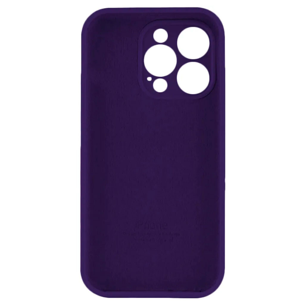 Чехол (накладка) Apple iPhone 13 Pro Max, Original Soft Case, Berry Purple, Фиолетовый - № 2 Чехол (накладка) Apple iPhone 13 Pro Max, Original Soft Case, Berry Purple, Фиолетовый - № 2