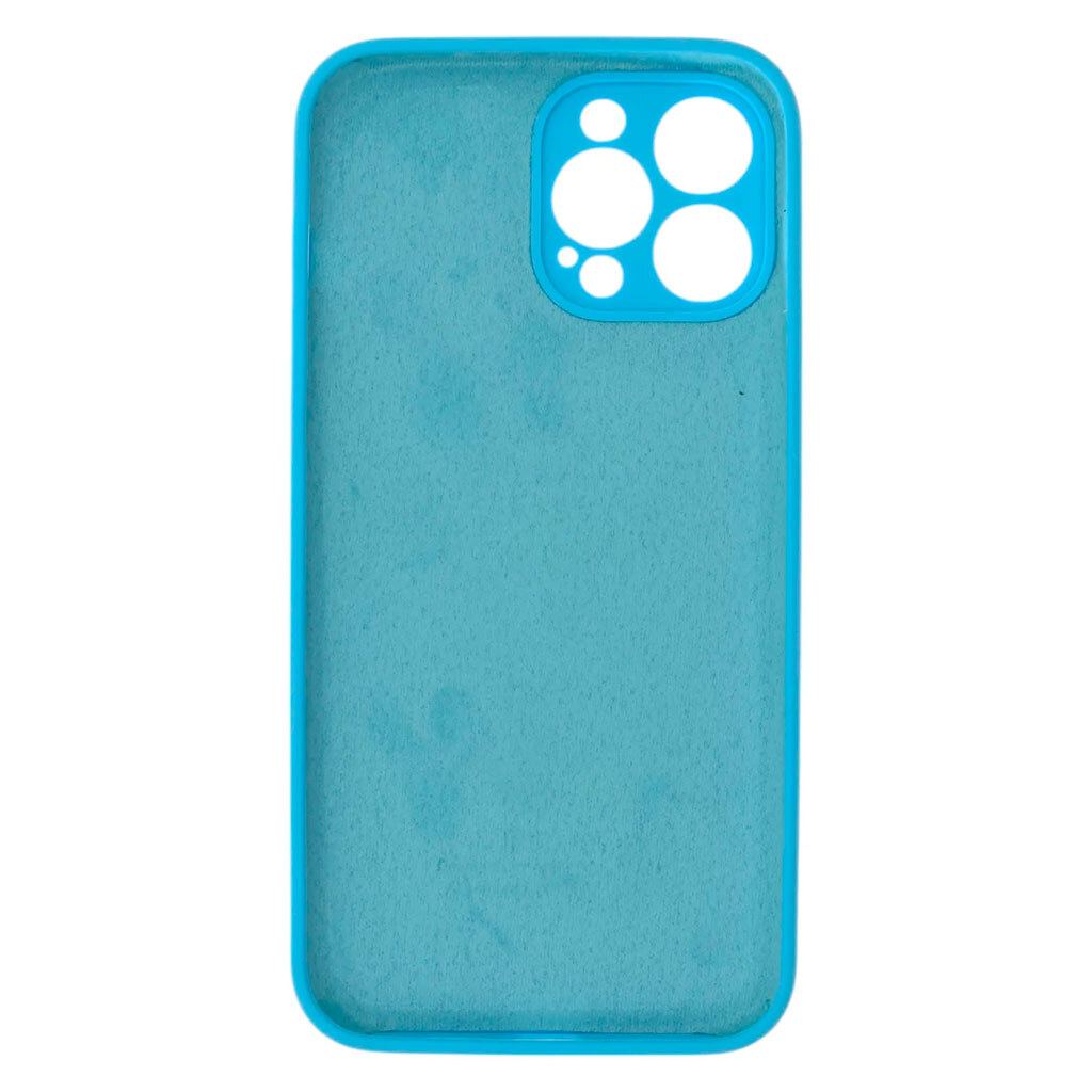 Чохол (накладка) Apple iPhone 13 Pro Max, Original Soft Case, Light Blue, Блакитний - № 2 Чохол (накладка) Apple iPhone 13 Pro Max, Original Soft Case, Light Blue, Блакитний - № 2
