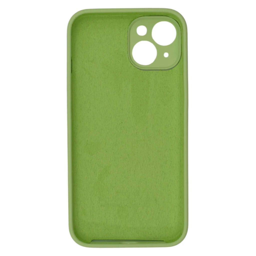 Чехол (накладка) Apple iPhone 14, Original Soft Case, Avocado Green, Зеленый - № 2 Чехол (накладка) Apple iPhone 14, Original Soft Case, Avocado Green, Зеленый - № 2