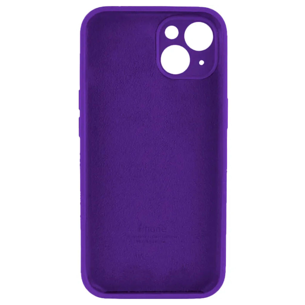 Чехол (накладка) Apple iPhone 15, Original Soft Case, Amethyst, Фиолетовый - № 2 Чехол (накладка) Apple iPhone 15, Original Soft Case, Amethyst, Фиолетовый - № 2
