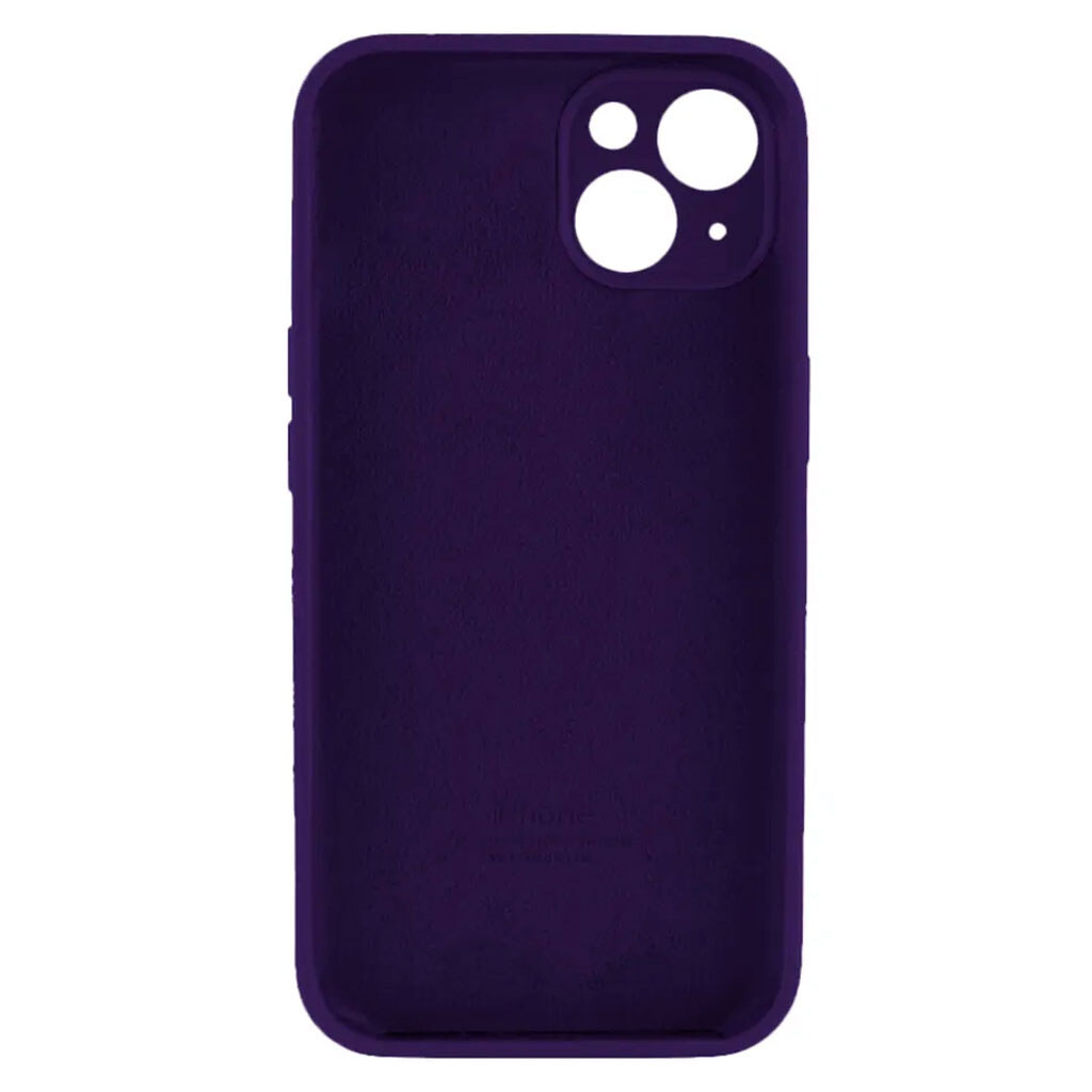 Чехол (накладка) Apple iPhone 15, Original Soft Case, Berry Purple, Фиолетовый - № 2 Чехол (накладка) Apple iPhone 15, Original Soft Case, Berry Purple, Фиолетовый - № 2