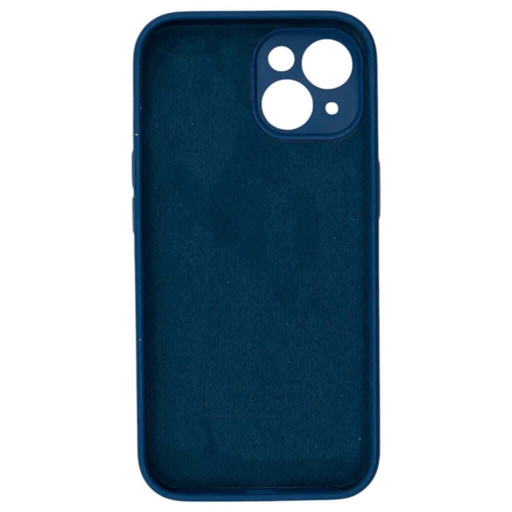 Чехол (накладка) Apple iPhone 15, Original Soft Case, Синий - № 2 Чехол (накладка) Apple iPhone 15, Original Soft Case, Синий - № 2