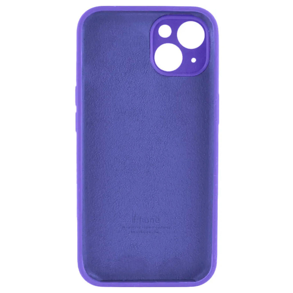 Чехол (накладка) Apple iPhone 15, Original Soft Case, Dark Purple, Фиолетовый - № 2 Чехол (накладка) Apple iPhone 15, Original Soft Case, Dark Purple, Фиолетовый - № 2