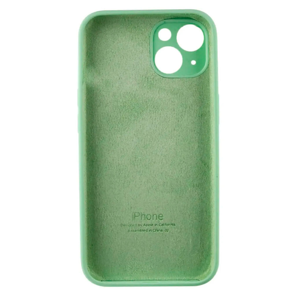 Чехол (накладка) Apple iPhone 15, Original Soft Case, Pistachio, Зеленый - № 2 Чехол (накладка) Apple iPhone 15, Original Soft Case, Pistachio, Зеленый - № 2