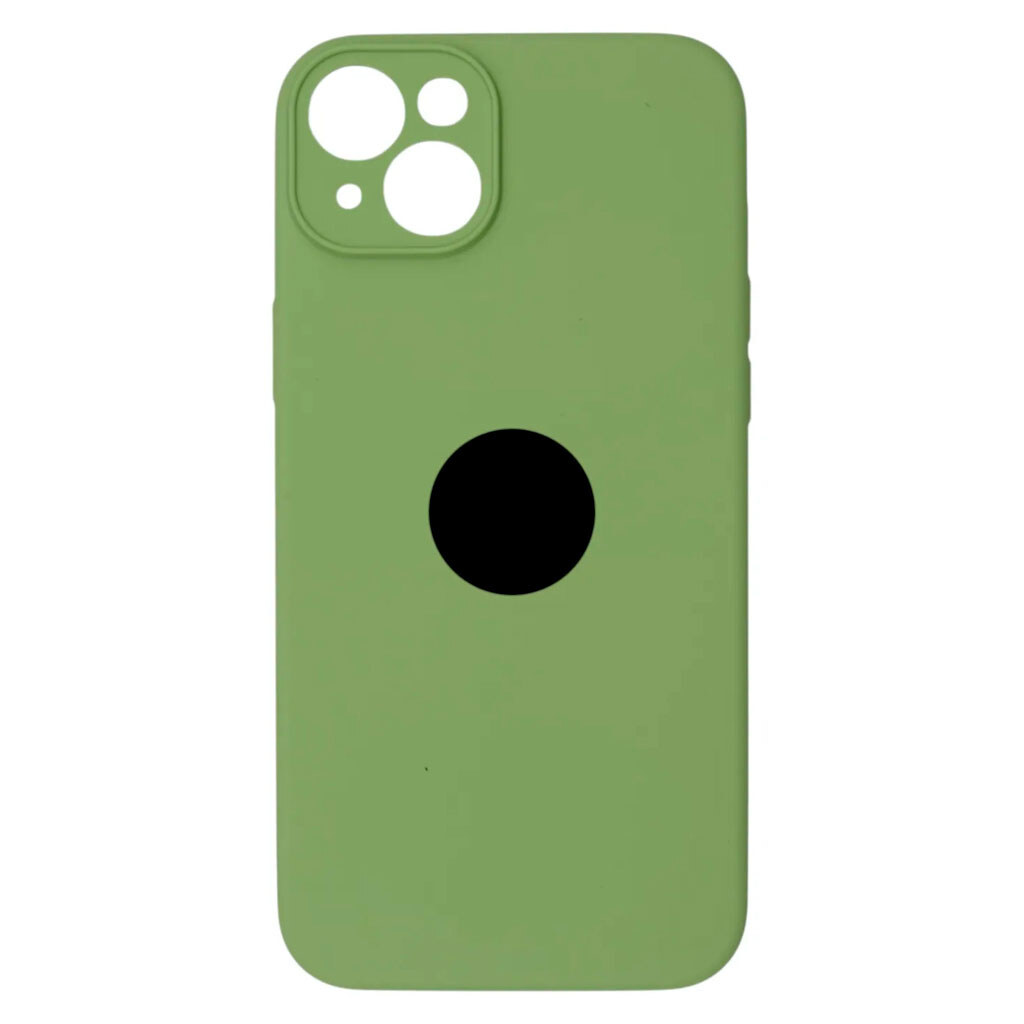 Чохол (накладка) Apple iPhone 15 Plus, Original Soft Case, Avocado Green, Зелений - № 1 Чохол (накладка) Apple iPhone 15 Plus, Original Soft Case, Avocado Green, Зелений - № 1