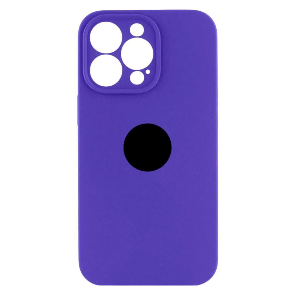 Чохол (накладка) Apple iPhone 15 Pro Max, Original Soft Case, Dark Purple, Фіолетовий - № 1 Чохол (накладка) Apple iPhone 15 Pro Max, Original Soft Case, Dark Purple, Фіолетовий - № 1