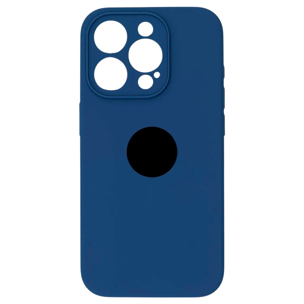 Чохол (накладка) Apple iPhone 15 Pro, Original Soft Case, Navy Blue, Синій - № 1 Чохол (накладка) Apple iPhone 15 Pro, Original Soft Case, Navy Blue, Синій - № 1