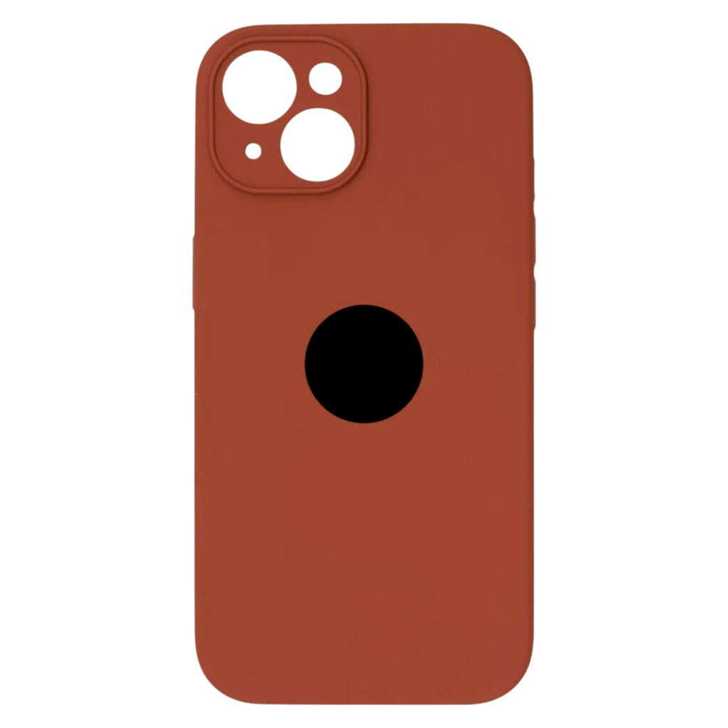 Чохол (накладка) Apple iPhone 15, Original Soft Case, Saddle Brown, Коричневий - № 1 Чохол (накладка) Apple iPhone 15, Original Soft Case, Saddle Brown, Коричневий - № 1
