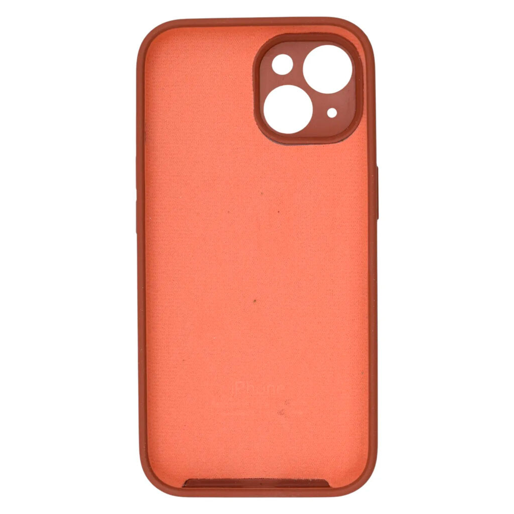 Чохол (накладка) Apple iPhone 15, Original Soft Case, Saddle Brown, Коричневий - № 2 Чохол (накладка) Apple iPhone 15, Original Soft Case, Saddle Brown, Коричневий - № 2