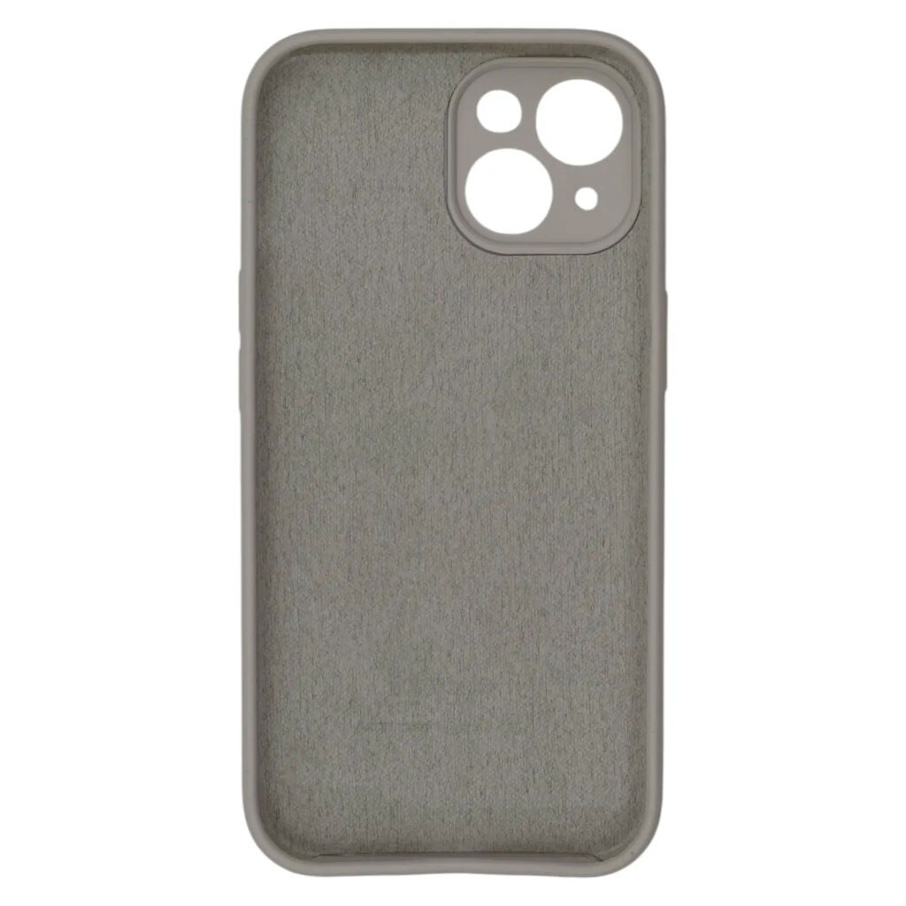 Чохол (накладка) Apple iPhone 15, Original Soft Case, Stone, Сірий - № 2 Чохол (накладка) Apple iPhone 15, Original Soft Case, Stone, Сірий - № 2