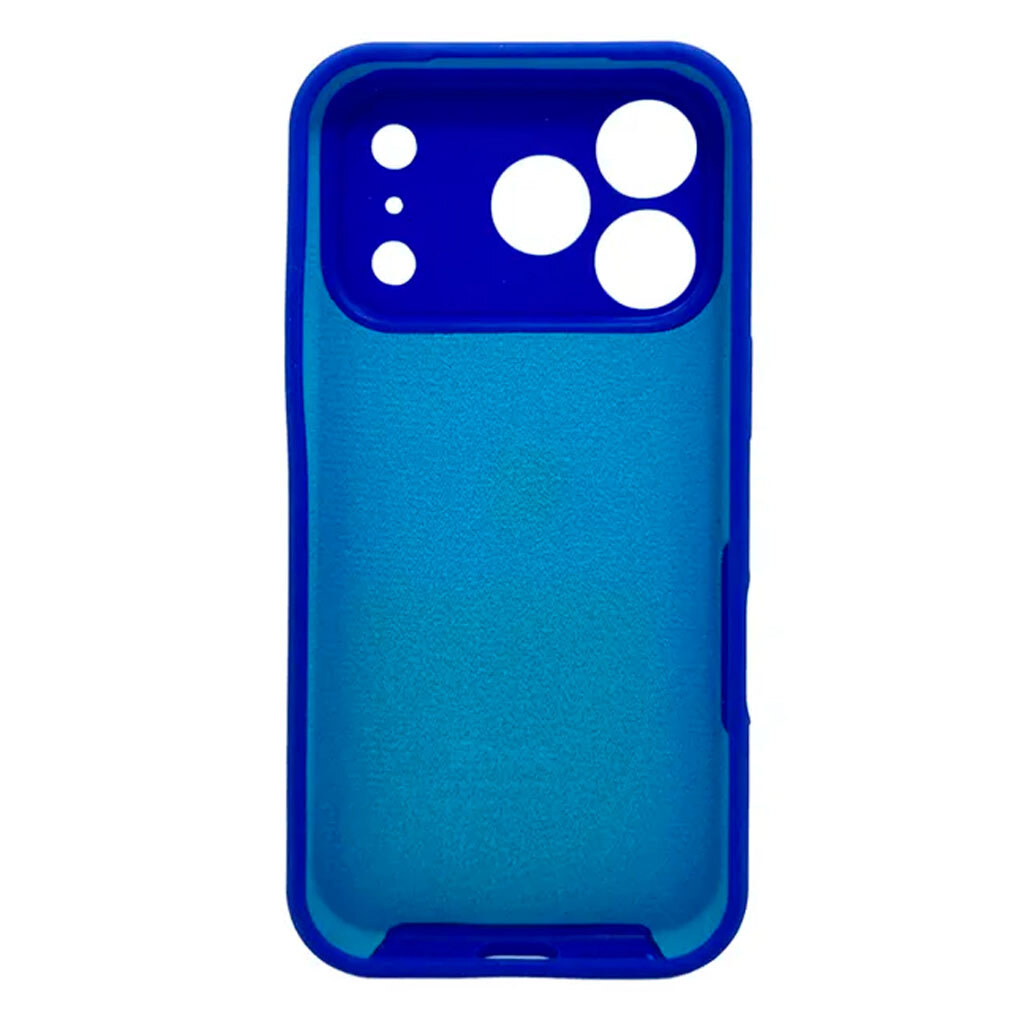 Чохол (накладка) Apple iPhone 17 Pro Max, Original Soft Case, Shiny Blue, Синій - № 2 Чохол (накладка) Apple iPhone 17 Pro Max, Original Soft Case, Shiny Blue, Синій - № 2