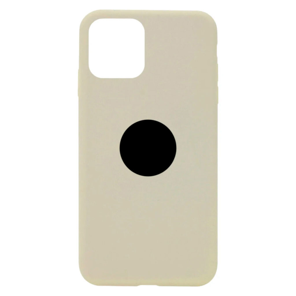Чехол (накладка) Apple iPhone 11 Pro Max, Original Soft Case, Antique White, Белый - № 1 Чехол (накладка) Apple iPhone 11 Pro Max, Original Soft Case, Antique White, Белый - № 1