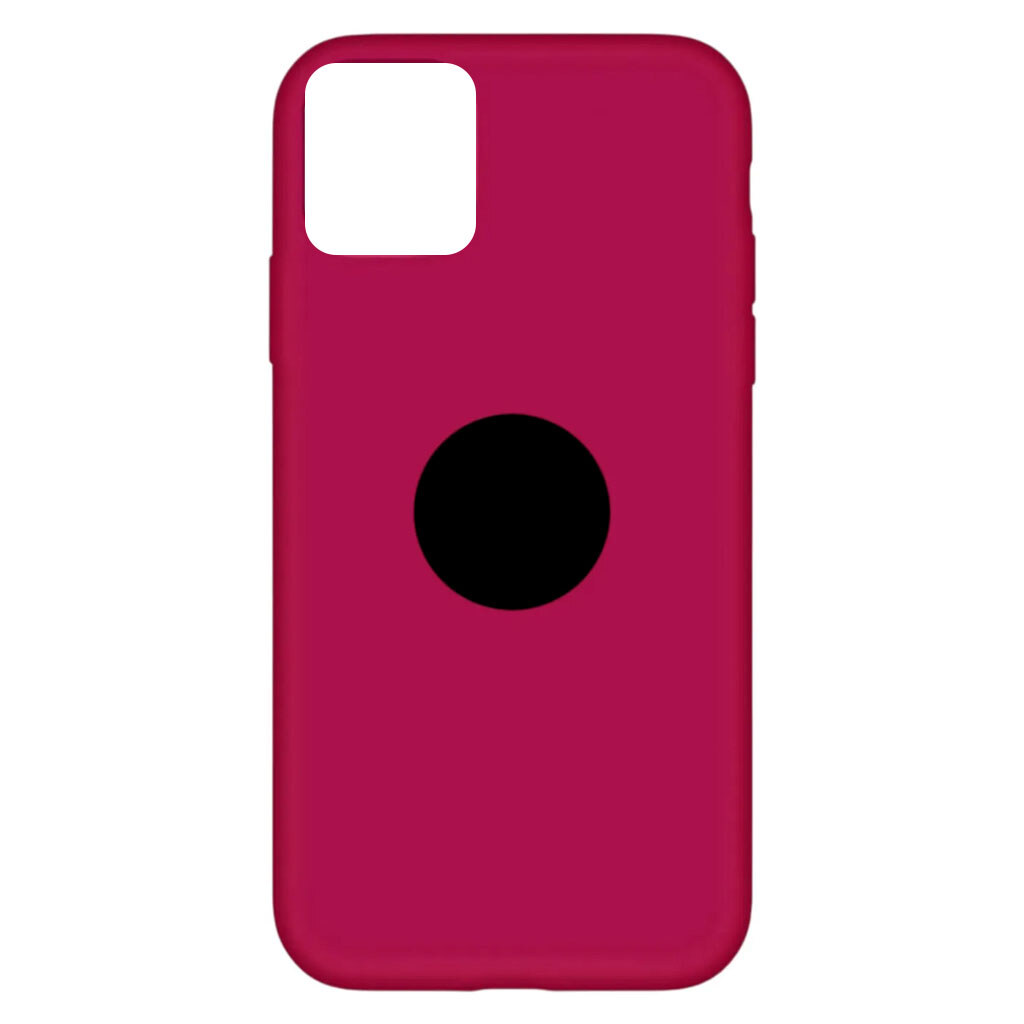 Чехол (накладка) Apple iPhone 11 Pro Max, Original Soft Case, Maroon, Бордовый - № 1 Чехол (накладка) Apple iPhone 11 Pro Max, Original Soft Case, Maroon, Бордовый - № 1