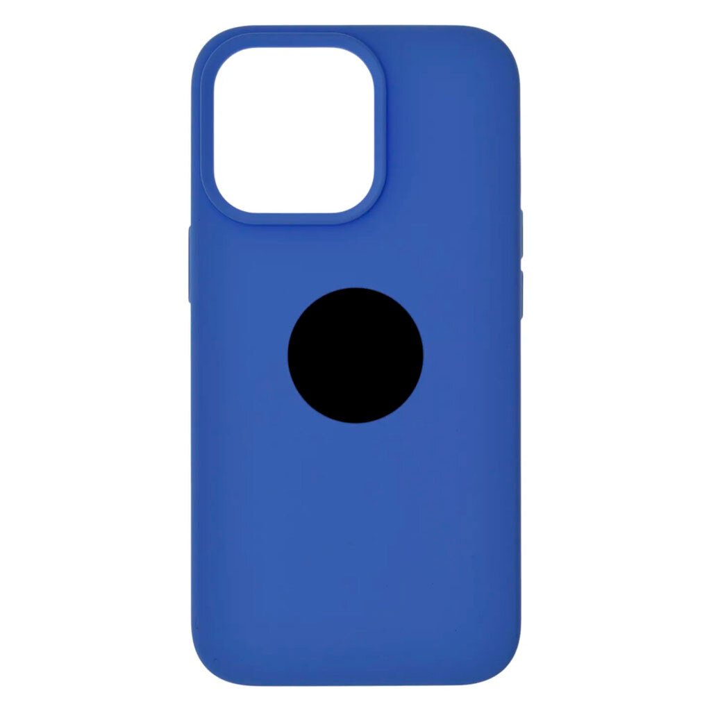 Чехол (накладка) Apple iPhone 13 Pro Max, Original Soft Case, Синий - № 1 Чехол (накладка) Apple iPhone 13 Pro Max, Original Soft Case, Синий - № 1
