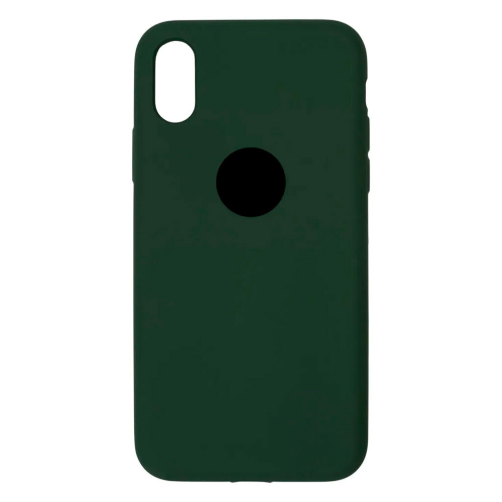 Чехол (накладка) Apple iPhone XR, Original Soft Case, Dark Green, Зеленый - № 1 Чехол (накладка) Apple iPhone XR, Original Soft Case, Dark Green, Зеленый - № 1
