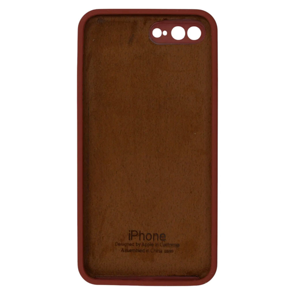 Чехол (накладка) Apple iPhone 7 Plus / iPhone 8 Plus, Original Soft Case, Saddle Brown, Коричневый - № 2 Чехол (накладка) Apple iPhone 7 Plus / iPhone 8 Plus, Original Soft Case, Saddle Brown, Коричневый - № 2