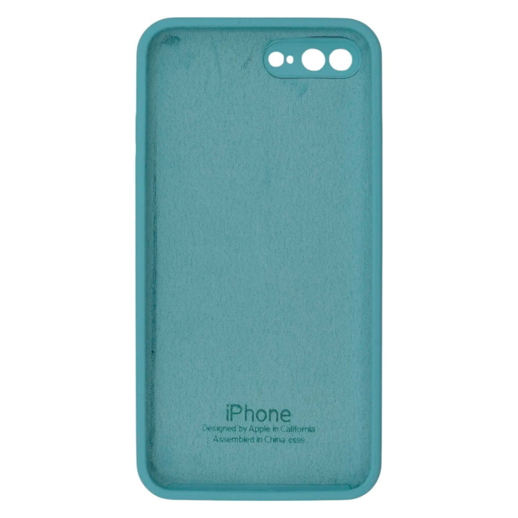 Чохол (накладка) Apple iPhone 7 Plus / iPhone 8 Plus, Original Soft Case, Sea Blue, Блакитний - № 2 Чохол (накладка) Apple iPhone 7 Plus / iPhone 8 Plus, Original Soft Case, Sea Blue, Блакитний - № 2