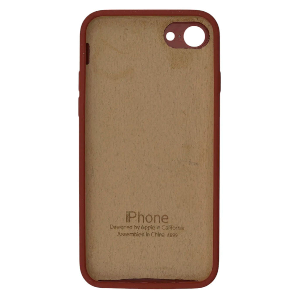 Чехол (накладка) Apple iPhone 7 / iPhone 8 / iPhone SE 2020, Original Soft Case, Saddle Brown, Коричневый - № 2 Чехол (накладка) Apple iPhone 7 / iPhone 8 / iPhone SE 2020, Original Soft Case, Saddle Brown, Коричневый - № 2