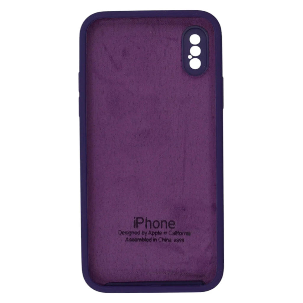 Чехол (накладка) Apple iPhone X / iPhone XS, Original Soft Case, Amethyst, Фиолетовый - № 2 Чехол (накладка) Apple iPhone X / iPhone XS, Original Soft Case, Amethyst, Фиолетовый - № 2