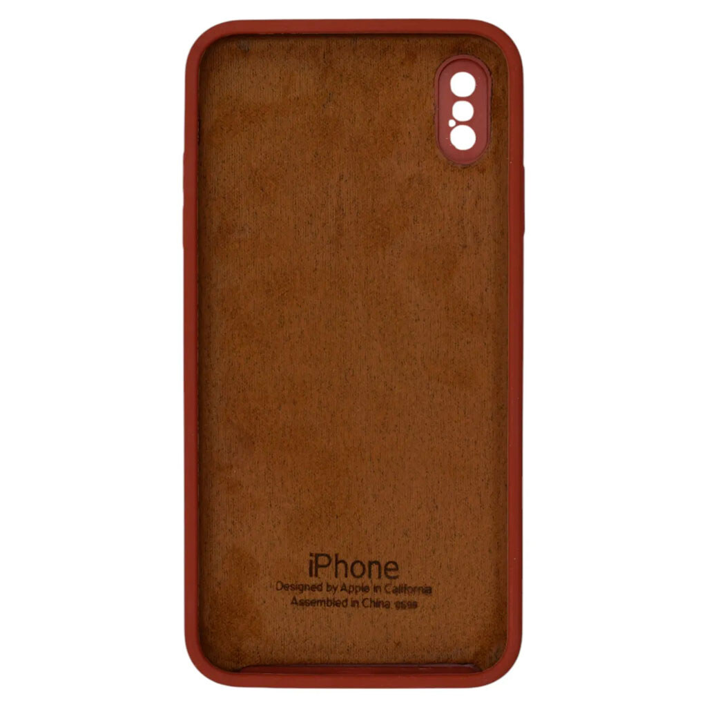 Чохол (накладка) Apple iPhone XS Max, Original Soft Case, Saddle Brown, Коричневий - № 2 Чохол (накладка) Apple iPhone XS Max, Original Soft Case, Saddle Brown, Коричневий - № 2