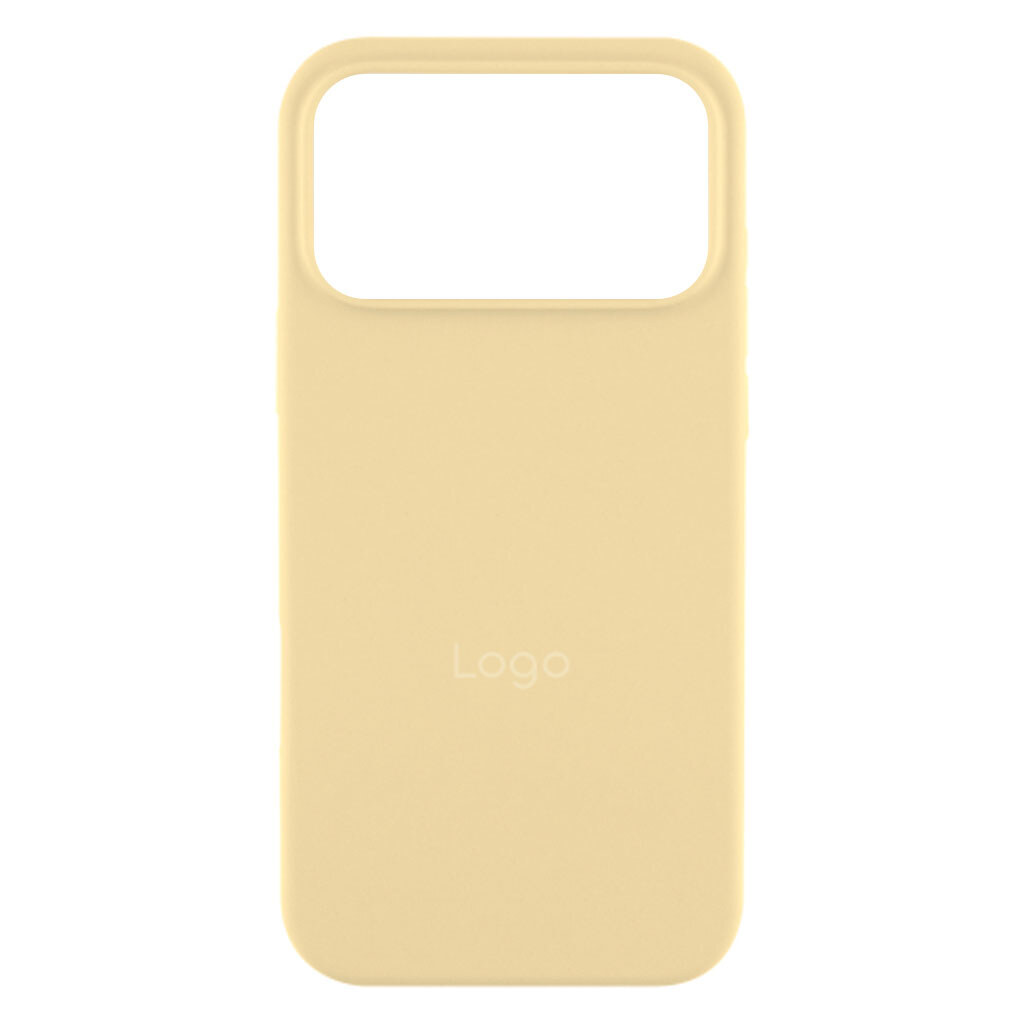 Чохол (накладка) Apple iPhone 18 Pro, Original Soft Case, Cream Yellow, Жовтий - № 1 Чохол (накладка) Apple iPhone 18 Pro, Original Soft Case, Cream Yellow, Жовтий - № 1