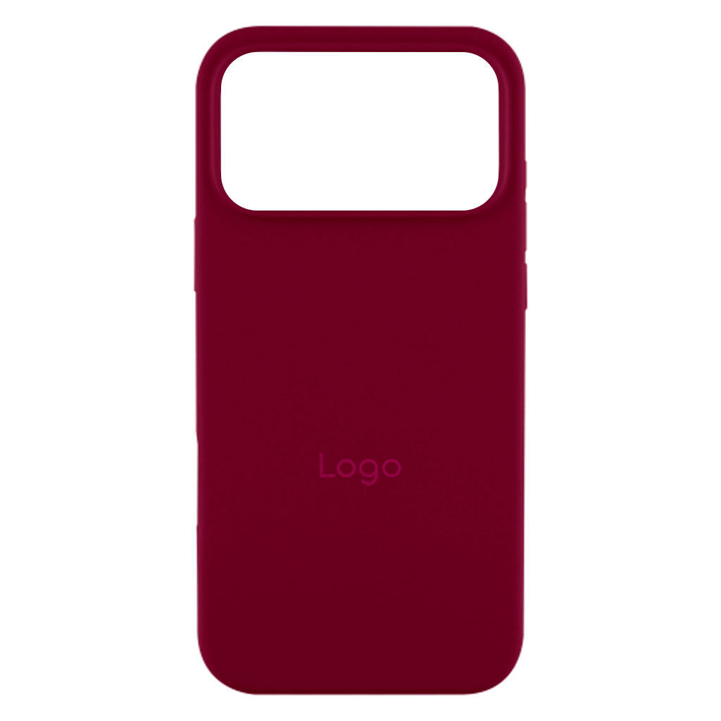 Чехол (накладка) Apple iPhone 18 Pro Max, Original Soft Case, Maroon, Бордовый - № 1 Чехол (накладка) Apple iPhone 18 Pro Max, Original Soft Case, Maroon, Бордовый - № 1