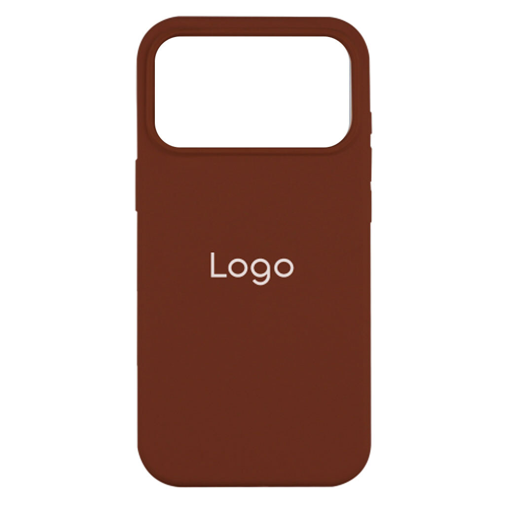 Чехол (накладка) Apple iPhone 18 Pro Max, Original Soft Case, Коричневый - № 1 Чехол (накладка) Apple iPhone 18 Pro Max, Original Soft Case, Коричневый - № 1