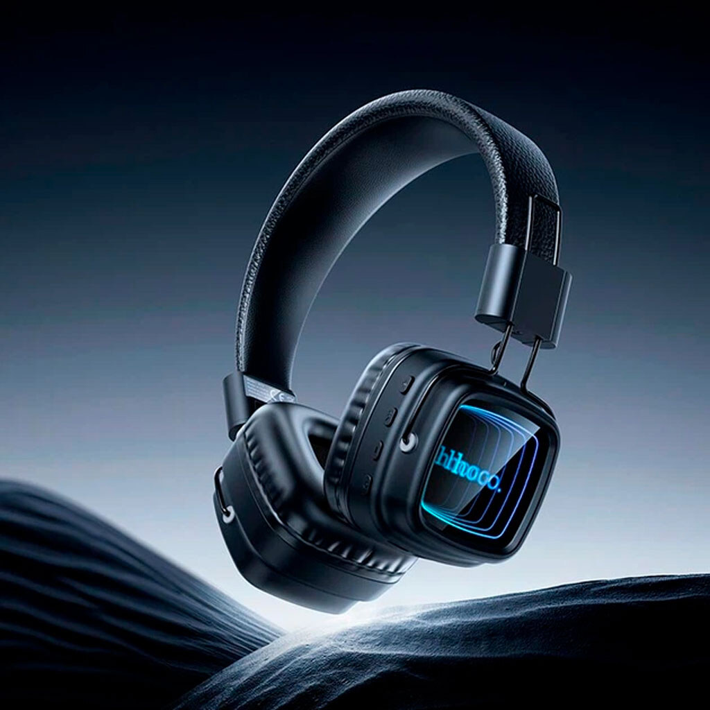 Bluetooth-гарнитура Hoco W72, Стерео, Черный - № 4 Bluetooth-гарнитура Hoco W72, Стерео, Черный - № 4