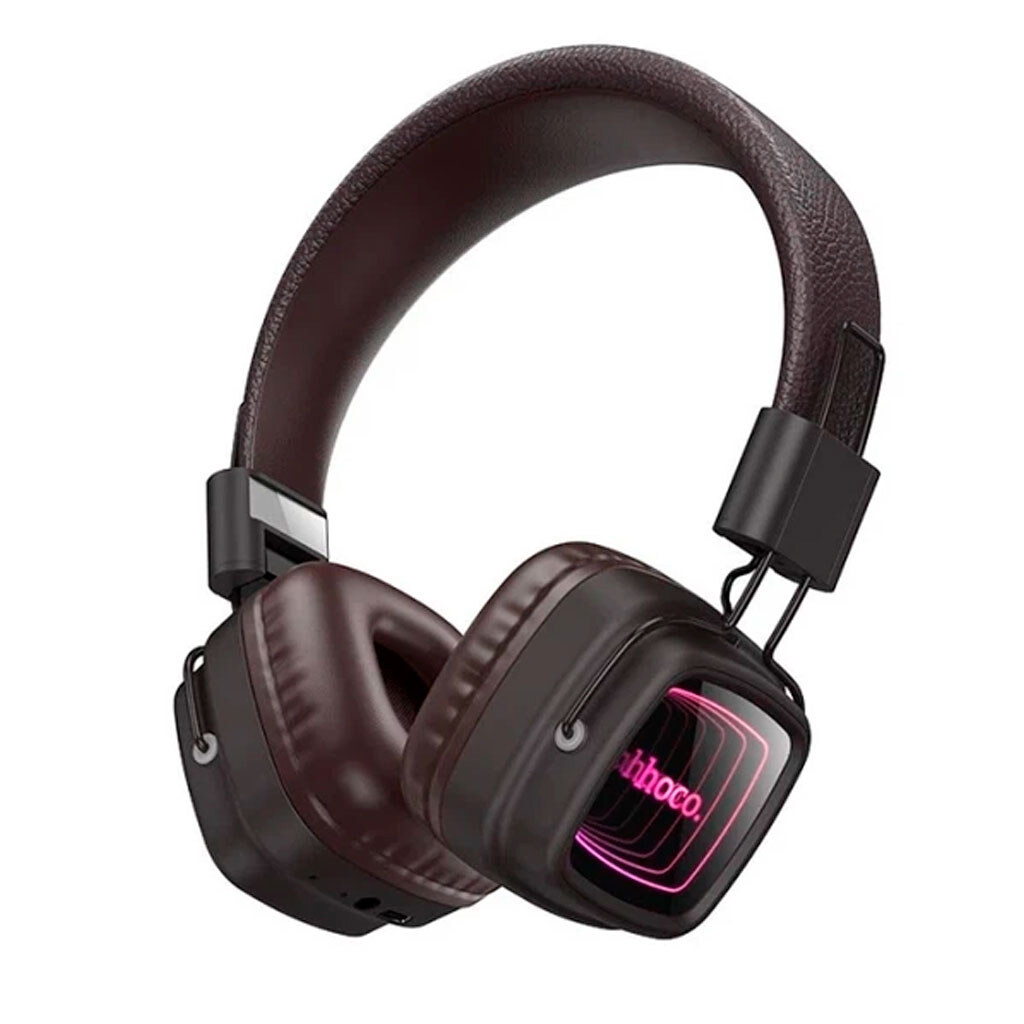Bluetooth-гарнитура Hoco W72, Стерео, Коричневый - № 3 Bluetooth-гарнитура Hoco W72, Стерео, Коричневый - № 3