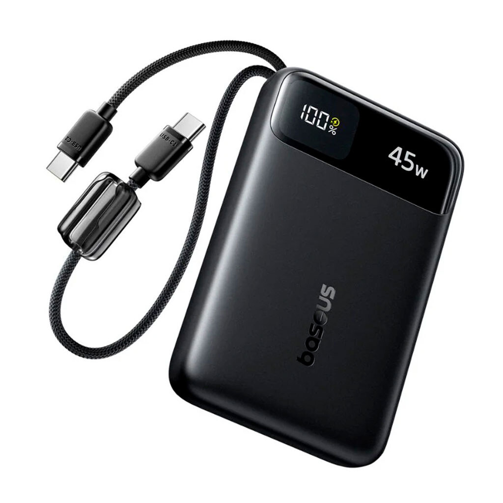 Портативная батарея (Power Bank) Baseus E00310 EnerFill FC11, 10000 mAh, Черный - № 1 Портативная батарея (Power Bank) Baseus E00310 EnerFill FC11, 10000 mAh, Черный - № 1