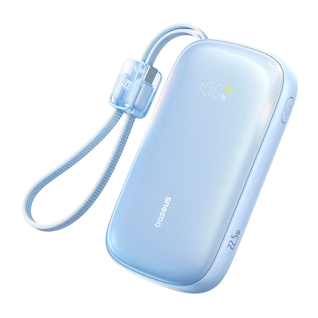 Портативна батарея (Power Bank) Baseus PPFLS EnerFill FC21 Qpow 3 Ultra, 20000 mAh, Блакитний - № 1 Портативна батарея (Power Bank) Baseus PPFLS EnerFill FC21 Qpow 3 Ultra, 20000 mAh, Блакитний - № 1