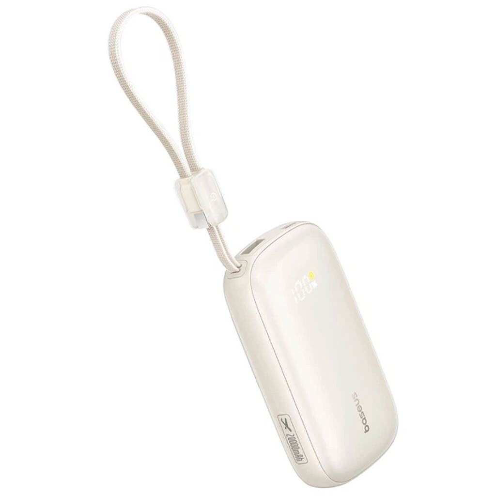 Портативна батарея (Power Bank) Baseus PPFLS EnerFill FC21 Qpow 3 Ultra, 20000 mAh, Сірий - № 3 Портативна батарея (Power Bank) Baseus PPFLS EnerFill FC21 Qpow 3 Ultra, 20000 mAh, Сірий - № 3
