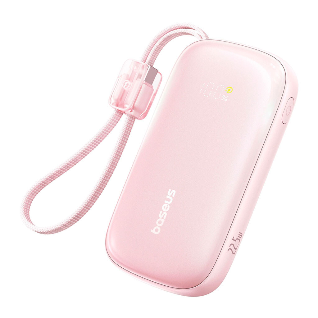 Портативна батарея (Power Bank) Baseus PPFLS EnerFill FC21 Qpow 3 Ultra, 20000 mAh, Рожевий - № 1 Портативна батарея (Power Bank) Baseus PPFLS EnerFill FC21 Qpow 3 Ultra, 20000 mAh, Рожевий - № 1