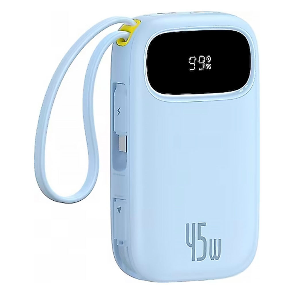 Портативна батарея (Power Bank) Baseus PPQD3 EnerFill FC31, 10000 mAh, Блакитний - № 2 Портативна батарея (Power Bank) Baseus PPQD3 EnerFill FC31, 10000 mAh, Блакитний - № 2