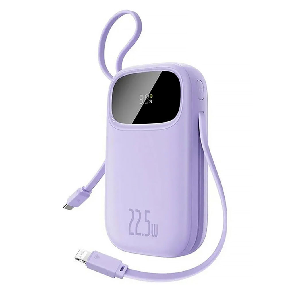 Портативна батарея (Power Bank) Baseus PPQD3 EnerFill FC31, 20000 mAh, Фіолетовий - № 1 Портативна батарея (Power Bank) Baseus PPQD3 EnerFill FC31, 20000 mAh, Фіолетовий - № 1