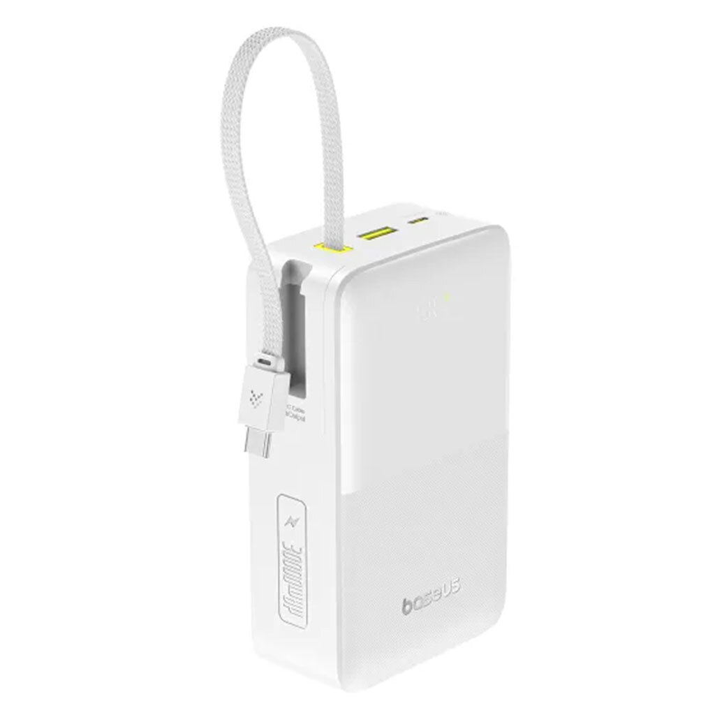 Портативная батарея (Power Bank) Baseus E0028100 EnerFill FC51 Bipow 2 Pro, 30000 mAh, Белый - № 2 Портативная батарея (Power Bank) Baseus E0028100 EnerFill FC51 Bipow 2 Pro, 30000 mAh, Белый - № 2