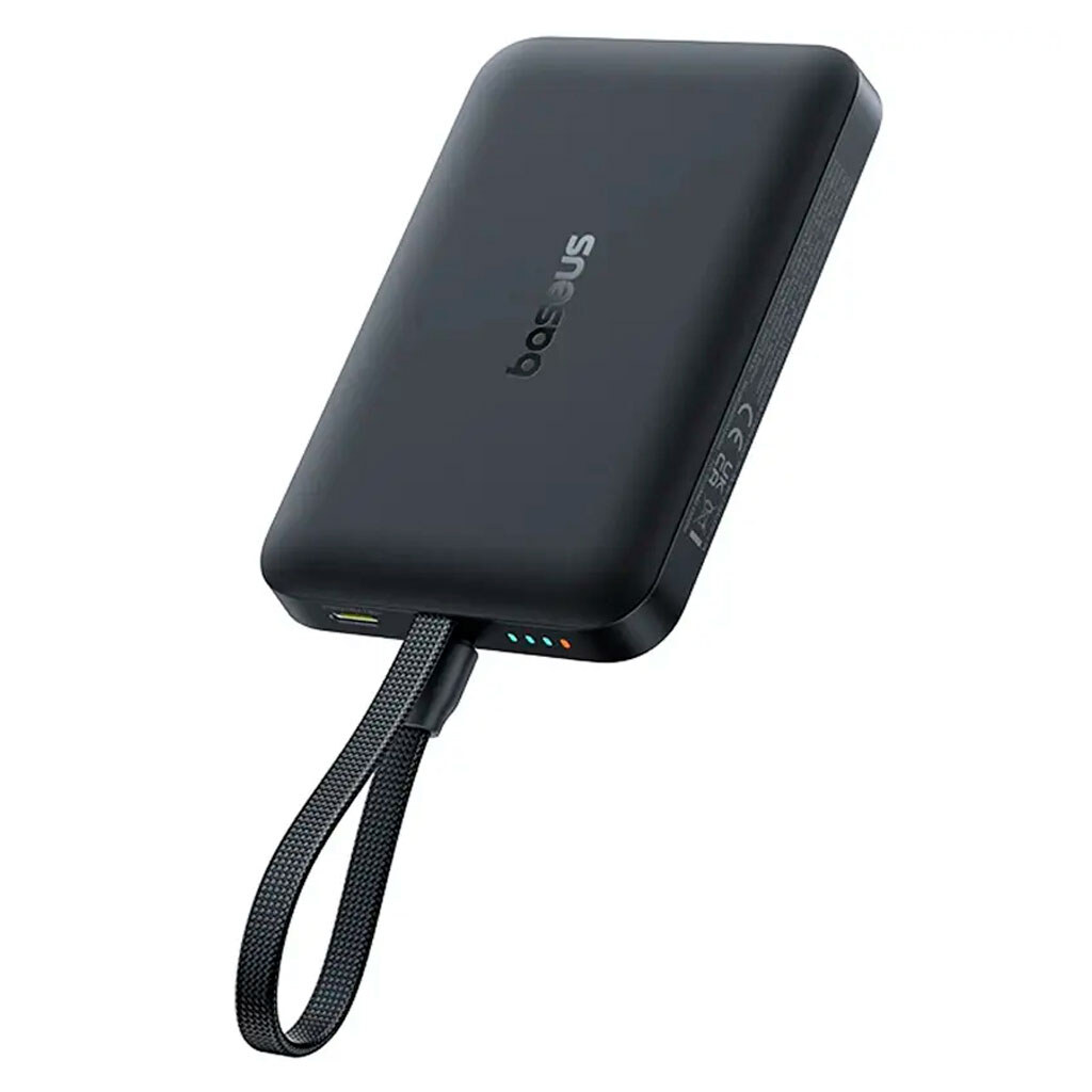 Портативная батарея (Power Bank) Baseus E00289 EnerFill FM11, 10000 mAh, Черный - № 2 Портативная батарея (Power Bank) Baseus E00289 EnerFill FM11, 10000 mAh, Черный - № 2