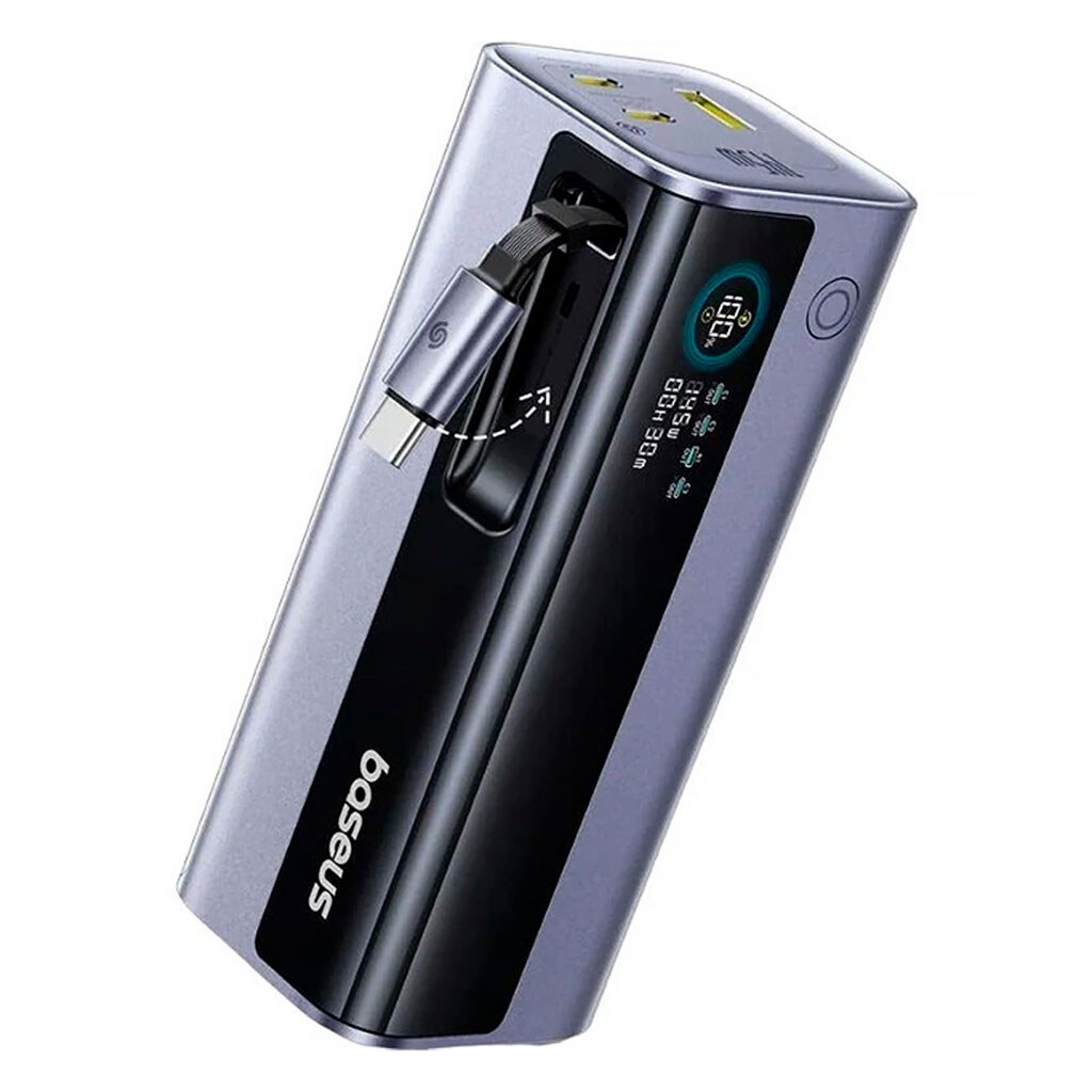 Портативная батарея (Power Bank) Baseus EnerGeek GR11, 25000 mAh, Серый - № 1 Портативная батарея (Power Bank) Baseus EnerGeek GR11, 25000 mAh, Серый - № 1
