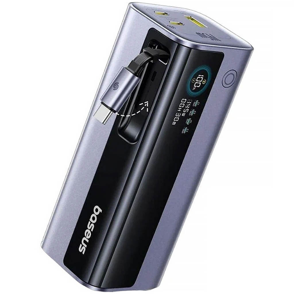 Портативная батарея (Power Bank) Baseus EnerGeek GR11, 25000 mAh, Серый - № 2 Портативная батарея (Power Bank) Baseus EnerGeek GR11, 25000 mAh, Серый - № 2