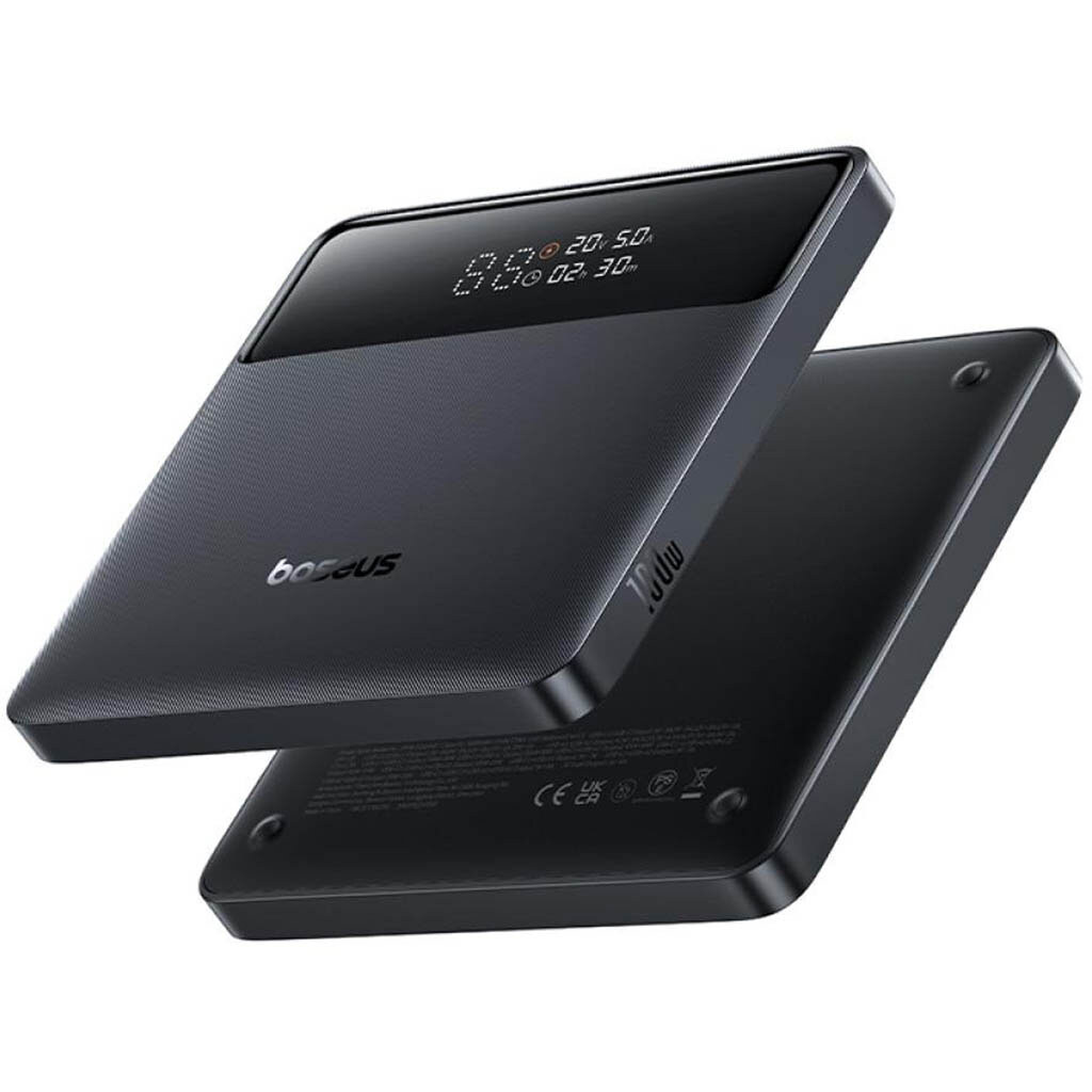 Портативна батарея (Power Bank) Baseus PPBLD100HD H1, 20000 mAh, Чорний - № 3 Портативна батарея (Power Bank) Baseus PPBLD100HD H1, 20000 mAh, Чорний - № 3