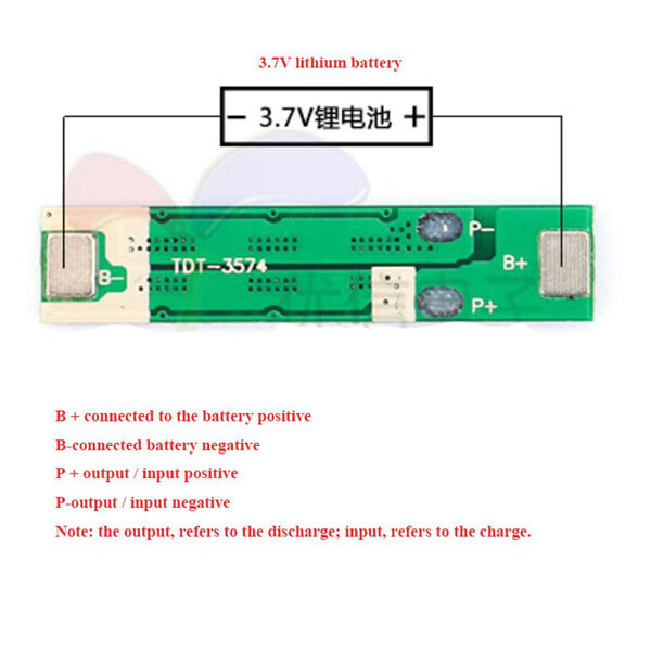 Модуль контроля заряда аккумулятора 18650 1S 6A Battery Protection Board - № 2 Модуль контроля заряда аккумулятора 18650 1S 6A Battery Protection Board - № 2