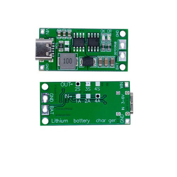 Модуль контролю заряда аккумулятора Multi-Cell 2S 4A Type-C Li-Ion Charger - № 1 Модуль контролю заряда аккумулятора Multi-Cell 2S 4A Type-C Li-Ion Charger - № 1