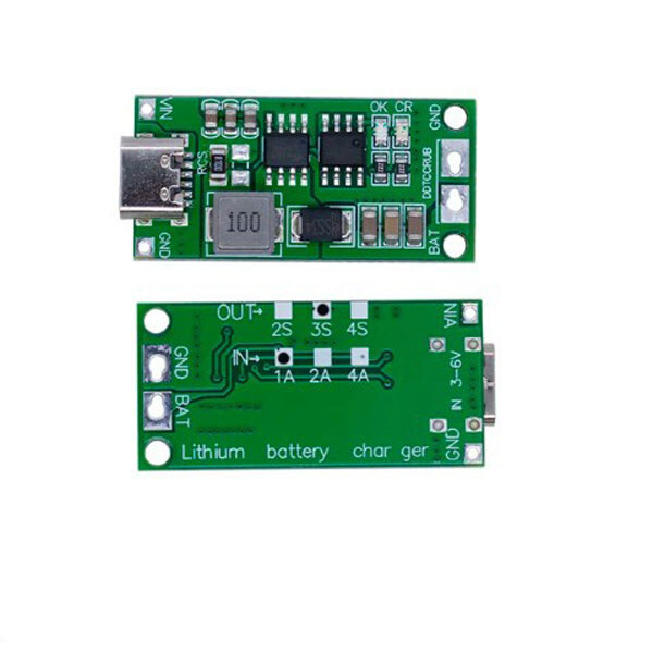Модуль контроля заряда аккумулятора Multi-Cell 3S 1A Type-C Li-Ion Charger - № 1 Модуль контроля заряда аккумулятора Multi-Cell 3S 1A Type-C Li-Ion Charger - № 1
